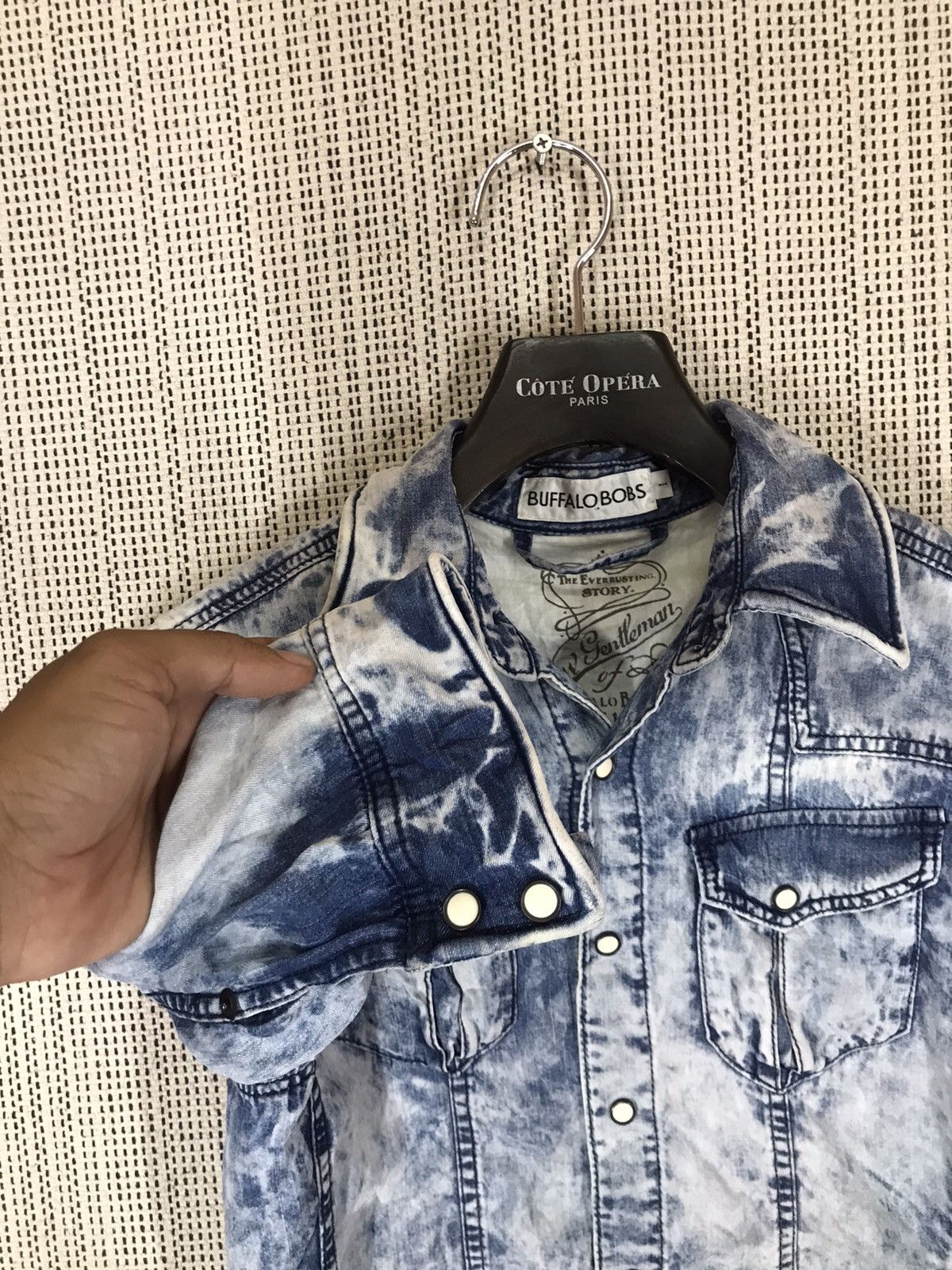 BUFFALO BOBS × If Six Was Nine × Seditionaries ‼️BUFFALO BOBS SHIRT BUTTON UPS ACID WASH RARE PATTERN‼️ Size M / US 6-8 / IT 42-44 - 5 Thumbnail