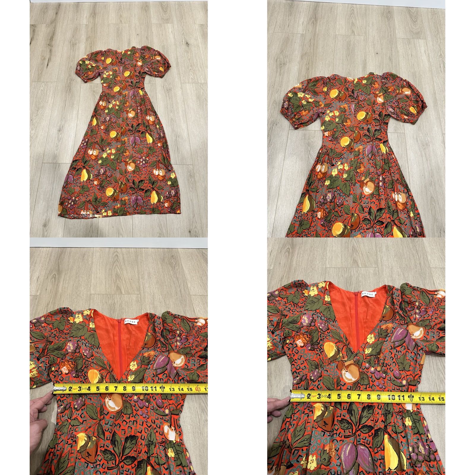 RHODE Rhode Gwenyth Dress Size 4 Highland Orchard Bramble Berry Womens Size S / US 4 / IT 40 - 8 Thumbnail