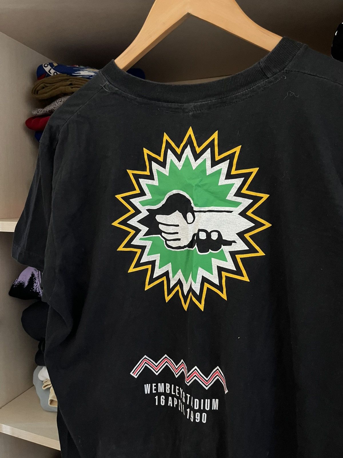 Vintage Nelson Mandela Vintage 1990 Streetwear T-Shirt Tee Size US XL / EU 56 / 4 - 6 Thumbnail