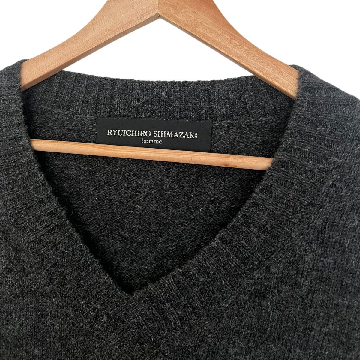 Ryuichiro Shimazaki Ryuichiro shimazaki stitch wool sweater Size US M / EU 48-50 / 2 - 2 Thumbnail