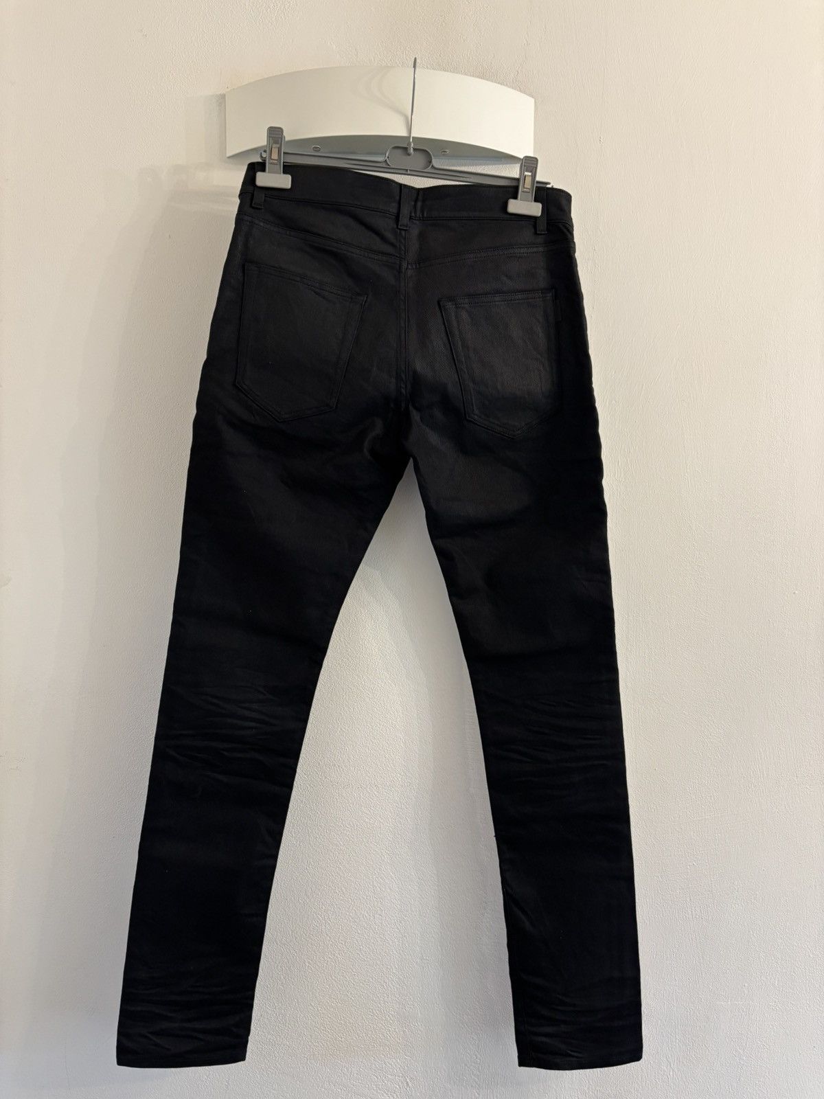 Saint Laurent Paris Saint Laurent Paris waxed jeans Size US 32 / EU 48 - 4 Thumbnail