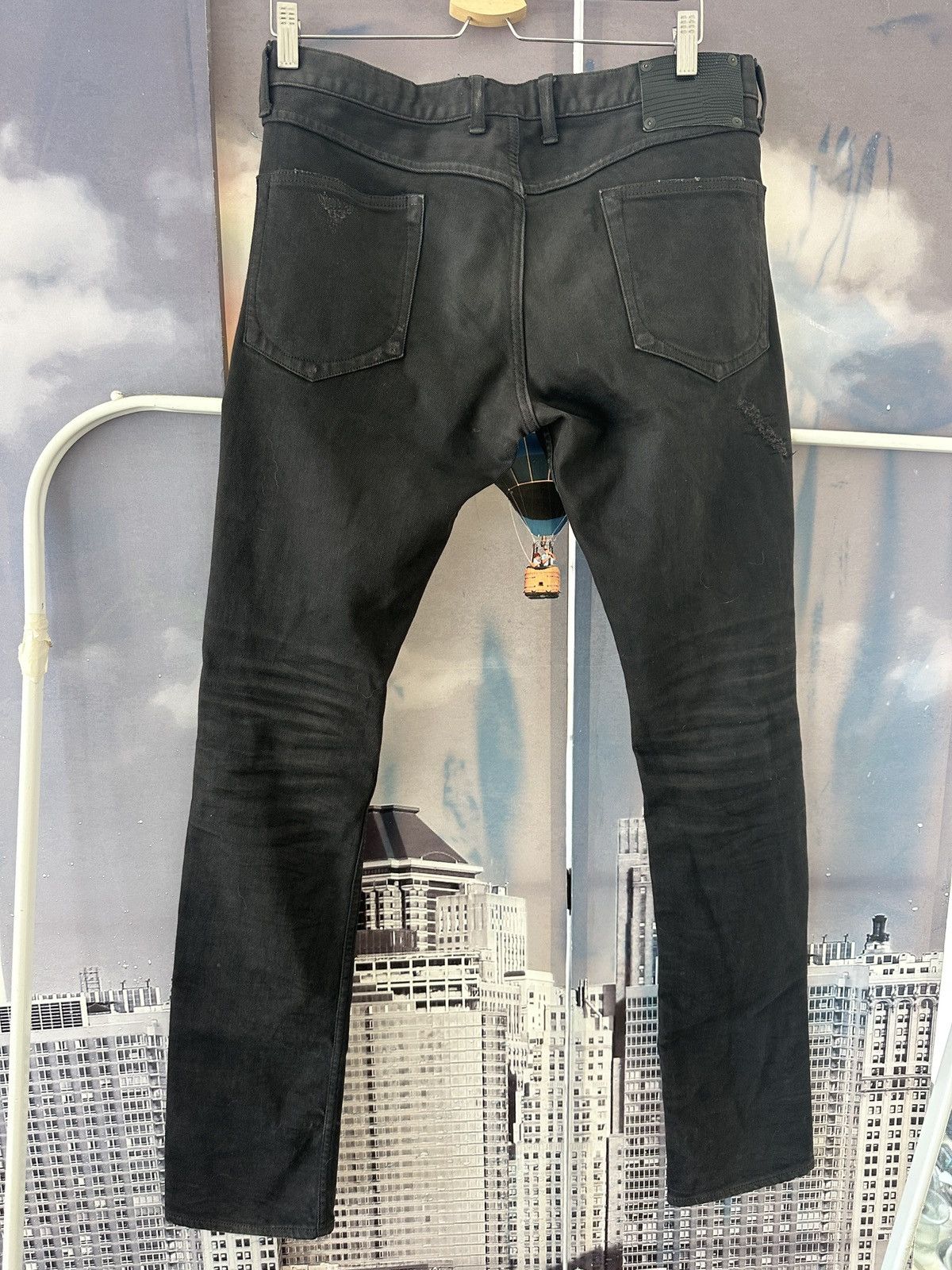 Isamu Katayama Backlash Isamu katayama backlash leather patch jeans Size US 32 / EU 48 - 3 Thumbnail