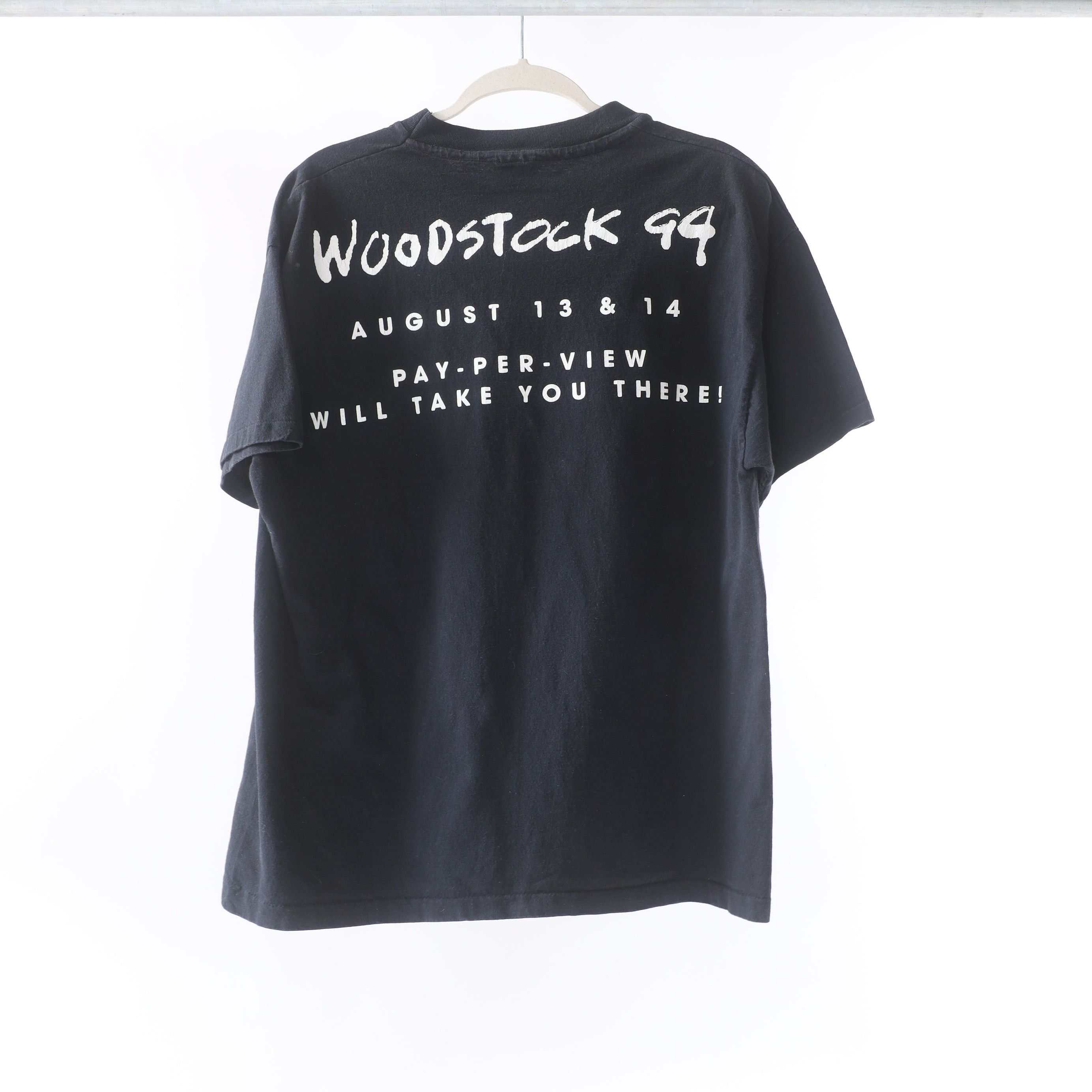 Vintage WOODSTOCK 99 VINTAGE TSHIRT Size US XL / EU 56 / 4 - 2 Thumbnail