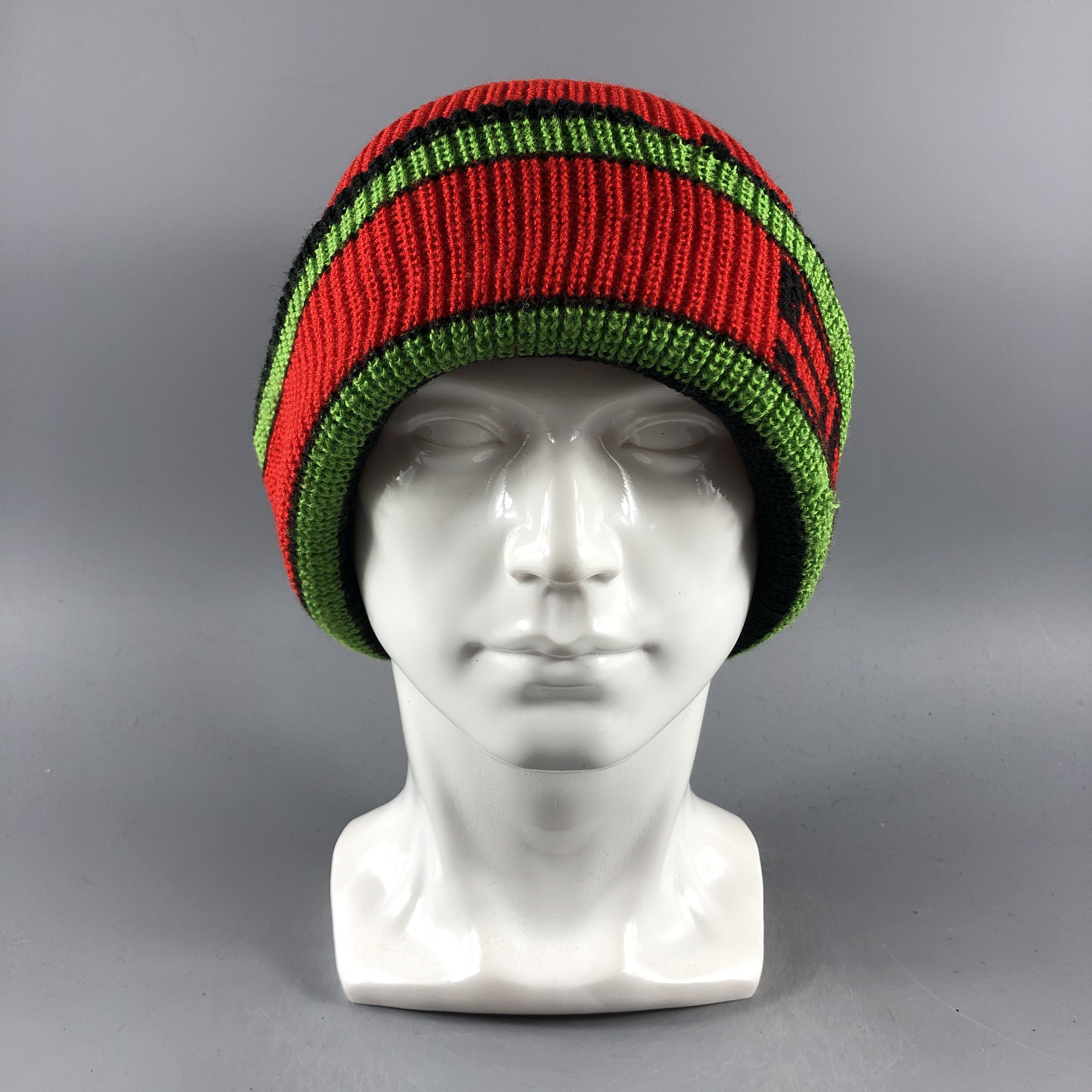 Japanese Brand × Vintage Ski Slouchy Bobble Beanie Snow Hat Snow Cap -D534 Size ONE SIZE - 2 Thumbnail