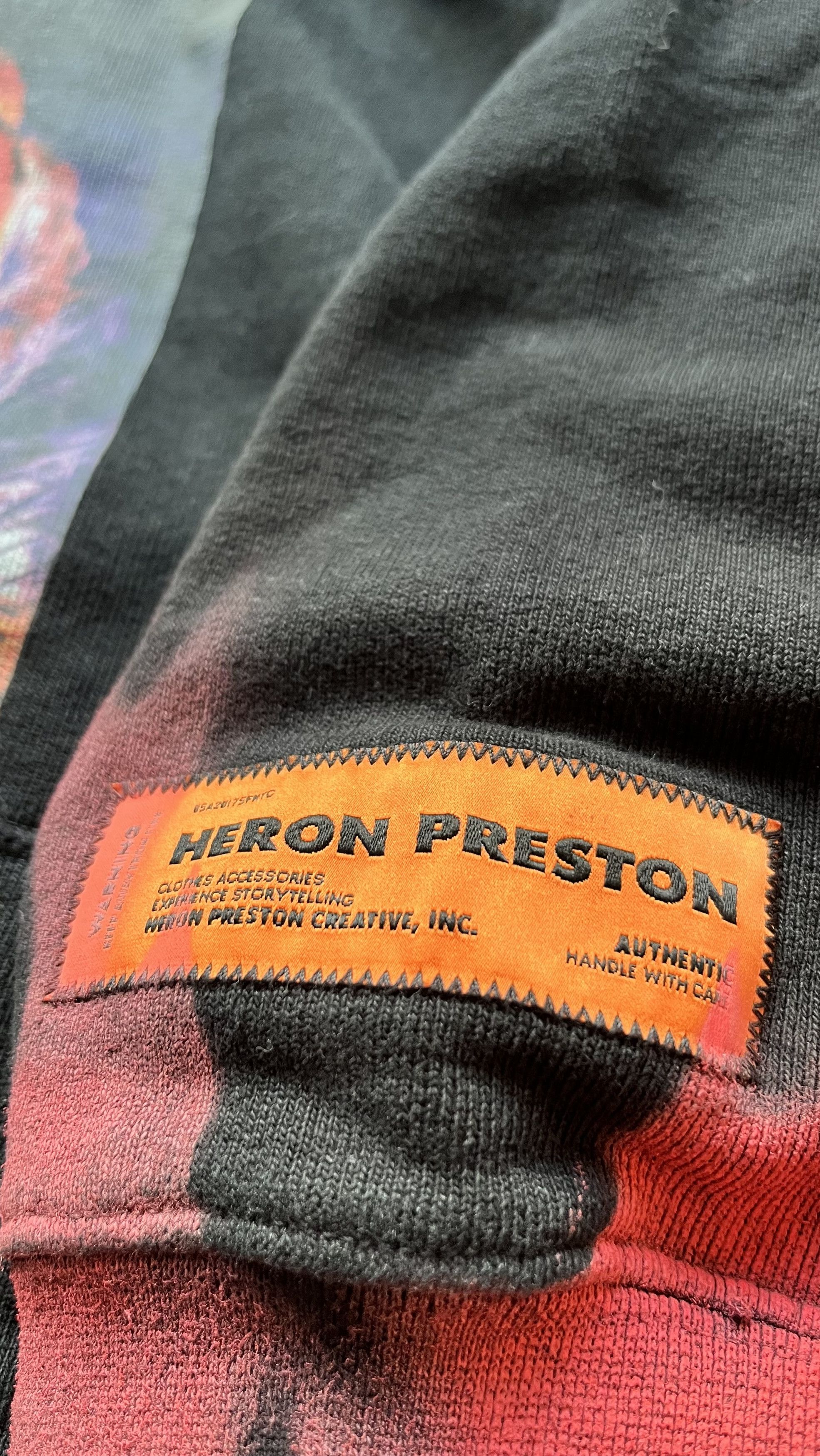 Heron Preston Heron Preston “Times Flames” Hoodie Size US XL / EU 56 / 4 - 5 Thumbnail