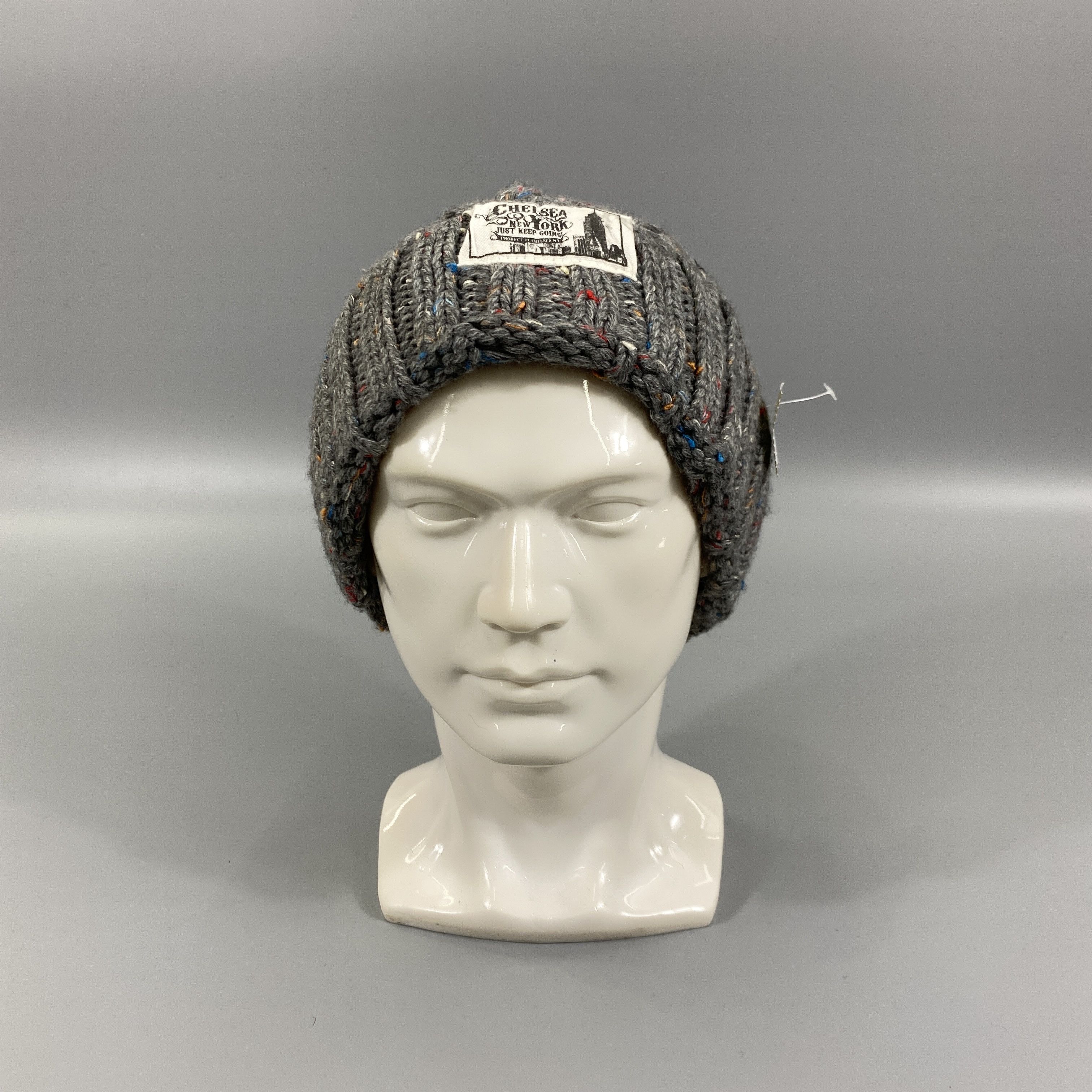 Japanese Brand Vintage Chelsea Ny Sprinkles Knit Beanie Hat -BN919 Size ONE SIZE - 4 Thumbnail