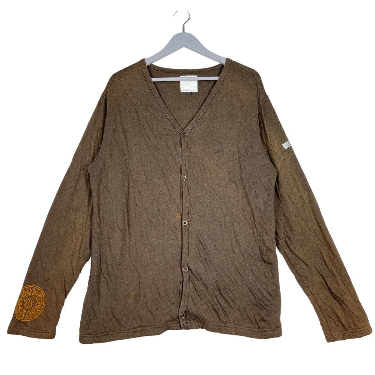 Japanese Brand 🔥 MANIFEST TEAR APART CARDIGAN MADE IN JAPAN Size US L / EU 52-54 / 3 - 1 Thumbnail