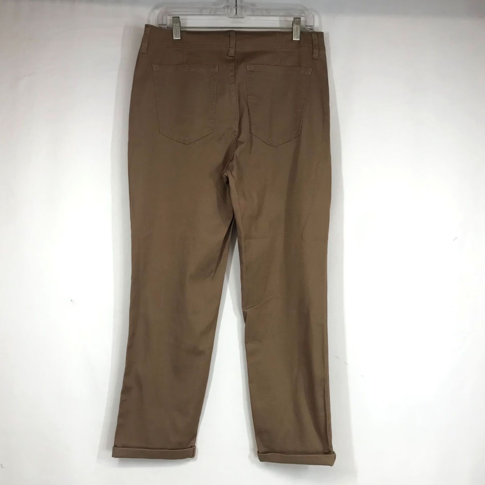 Vintage LIVERPOOL WOMEN'S Brown Lyocell Blend Pants Size 8/29 Size 30" / US 8 / IT 44 - 4 Thumbnail