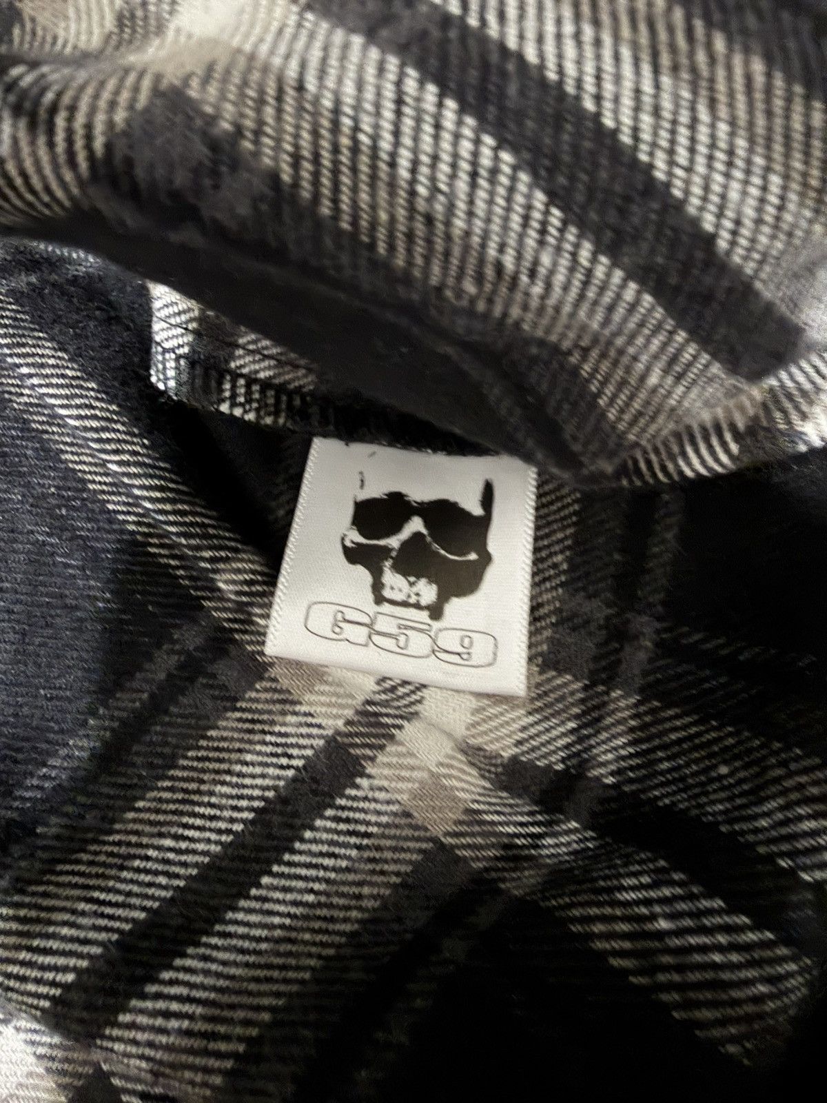 G59 Records G59 Shadow Plaid Flannel Shirt – New / Never Worn Size US M / EU 48-50 / 2 - 4 Thumbnail