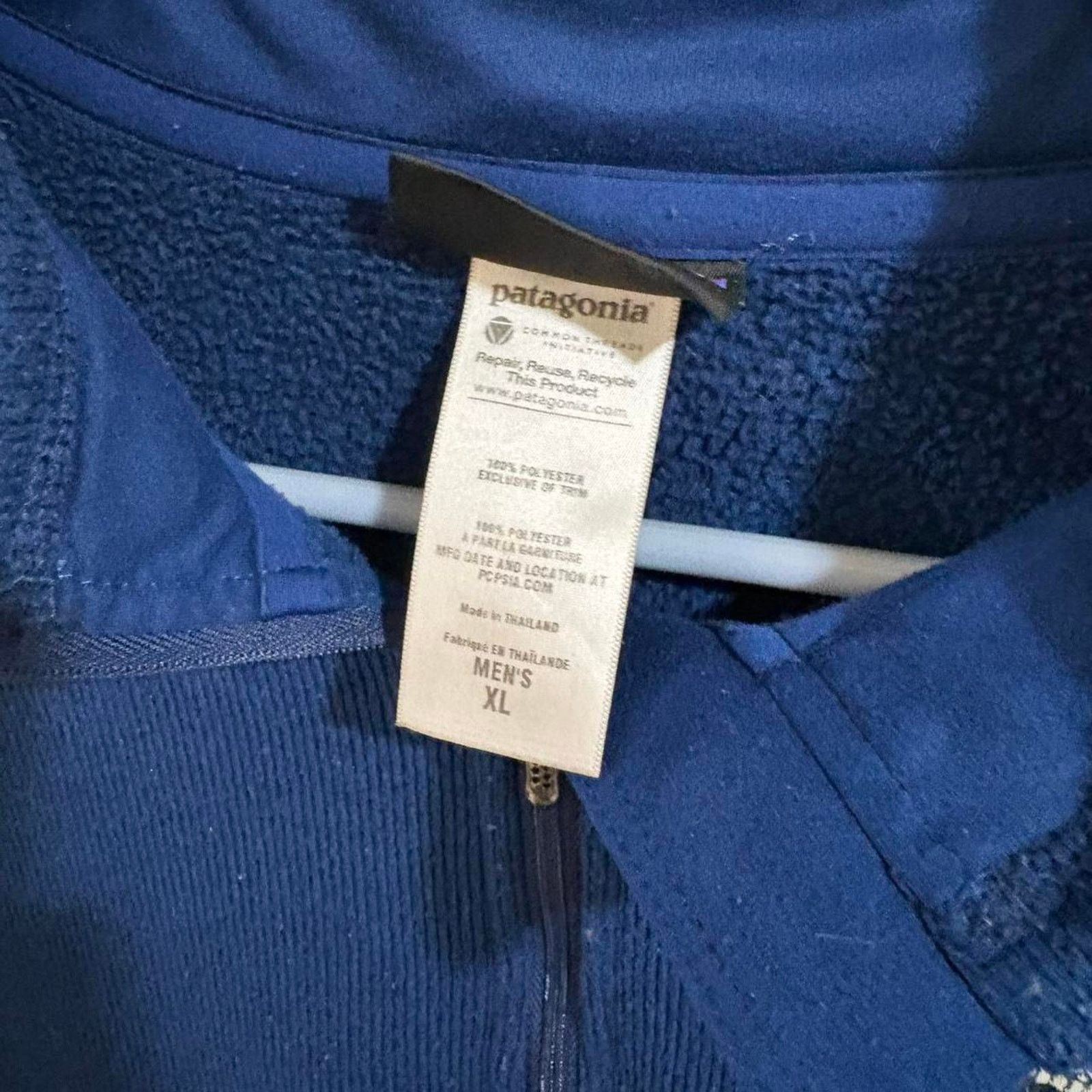 Patagonia Vintage patagonia quarter zip sweater Size US XL / EU 56 / 4 - 3 Thumbnail