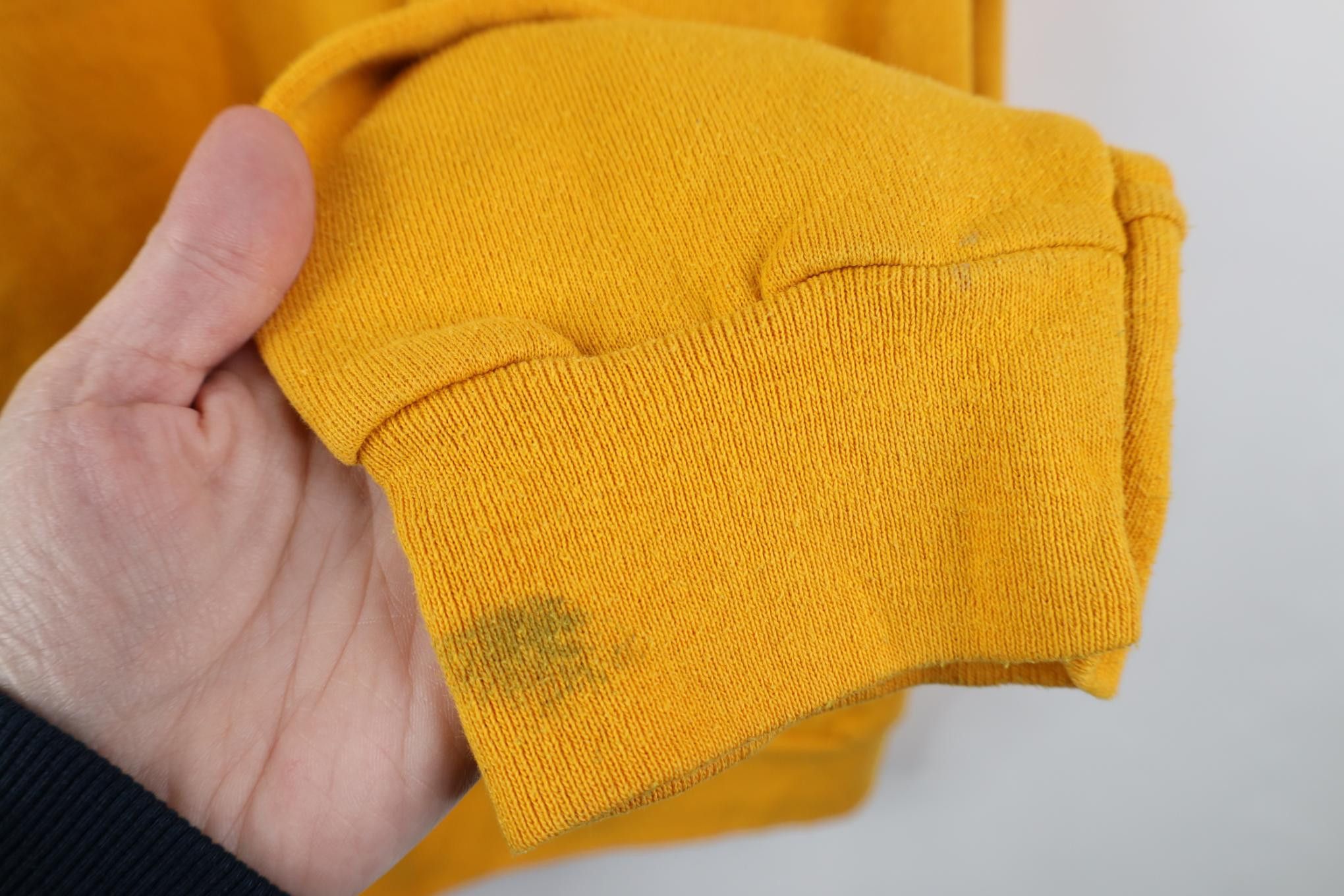 Vintage Vintage 90s Metro Parks Volunteer Crewneck Sweatshirt Yellow Size US XL / EU 56 / 4 - 6 Thumbnail