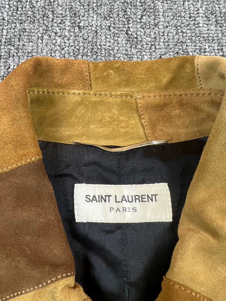 Saint Laurent Paris saint laurent paris15ss Big Bang Paneled Suede Jacket 2503- Size US S / EU 44-46 / 1 - 3 Thumbnail