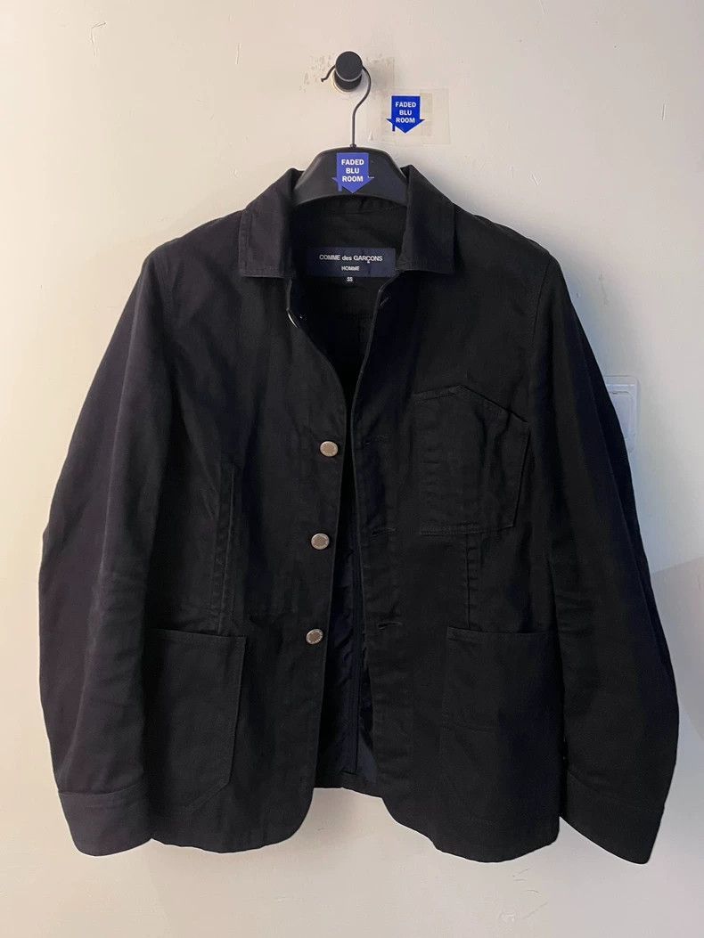 Comme des Garcons Comme des Garcons Homme 2008 work wear CdGH denim jacket 25 Size US XS / EU 42 / 0 - 2 Thumbnail