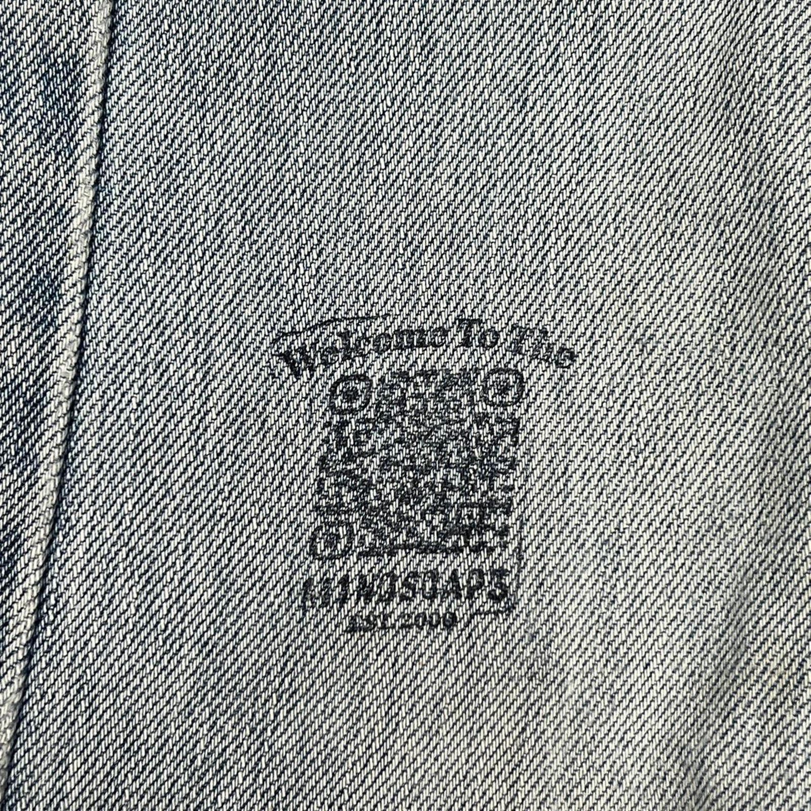 Levi's × Vintage VINTAGE Y2K LEVIS 505 HAND PAINTED HUMMINGBIRD DENIM JEANS: Size US 32 / EU 48 - 3 Thumbnail