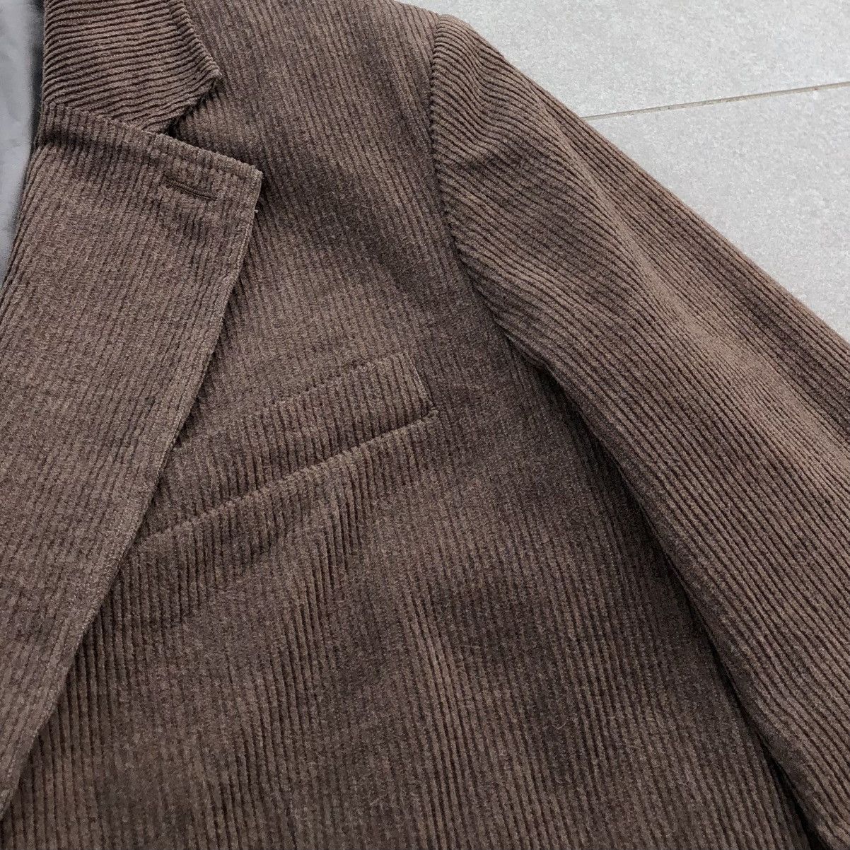 L.L. Bean L.L.Bean Corduroy Elbow Patch Plain Lined Coat Jacket Size US M / EU 48-50 / 2 - 13 Thumbnail