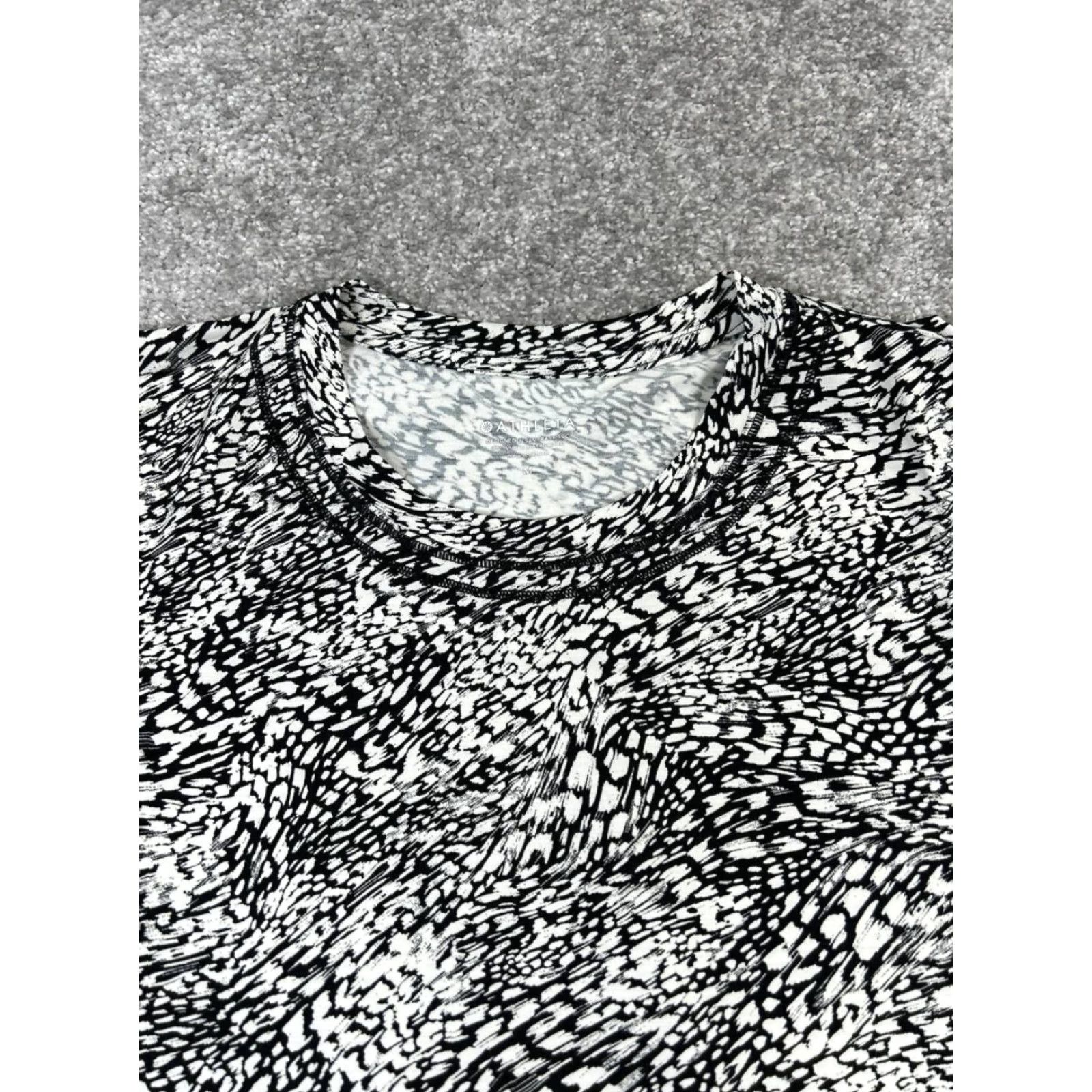 Athleta Athleta Shirt Womens M Black White Running Tank Top Size M / US 6-8 / IT 42-44 - 2 Thumbnail