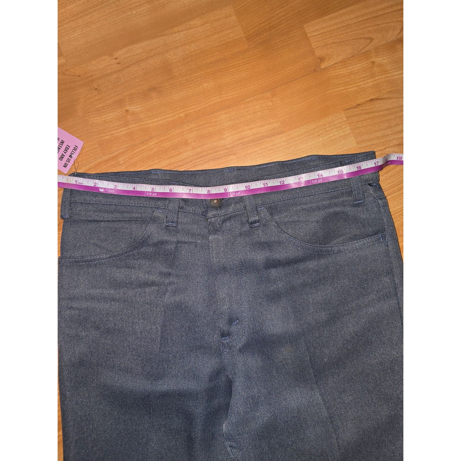 Levi's × Vintage Levi's Pants Bootcut Gray Western Dress Pants Slacks 33x34 Size US 33 - 6 Thumbnail