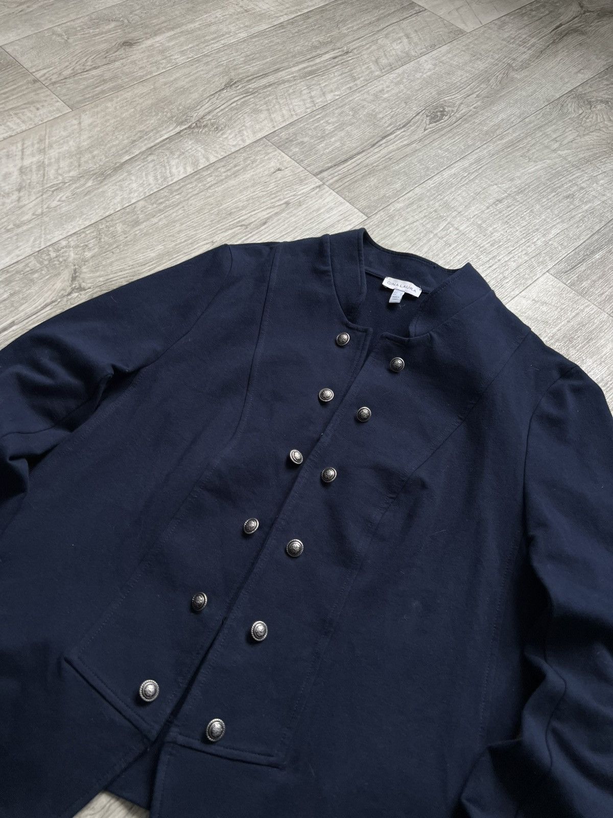 Hysteric Glamour OOs Napoleon Checkered Military Jacket LGB PPFM Balmain Vibe Size M / US 6-8 / IT 42-44 - 5 Thumbnail