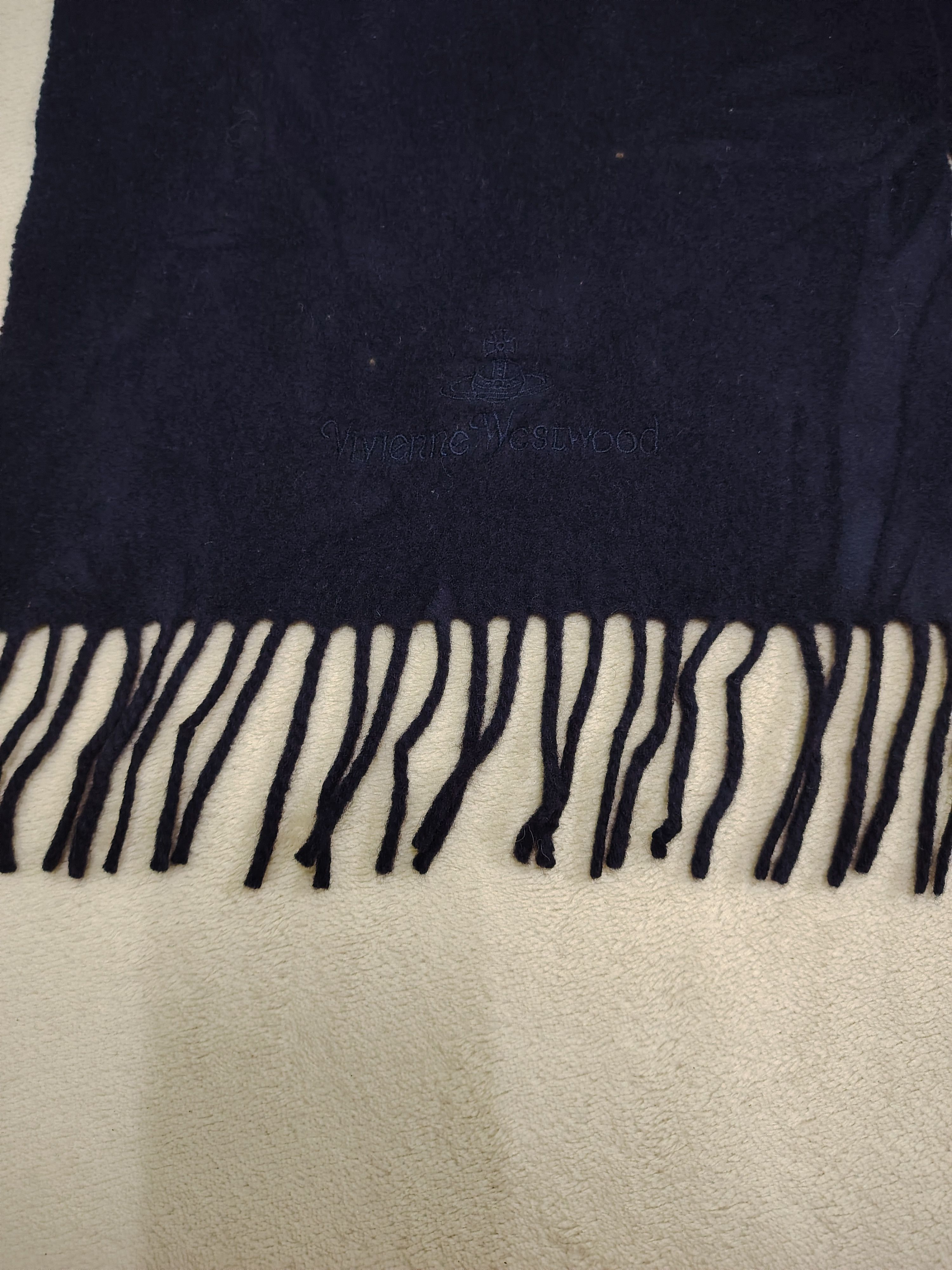 Vivienne Westwood Vivien Westwood Italy Wool Scarf/Muffler Size ONE SIZE - 4 Thumbnail