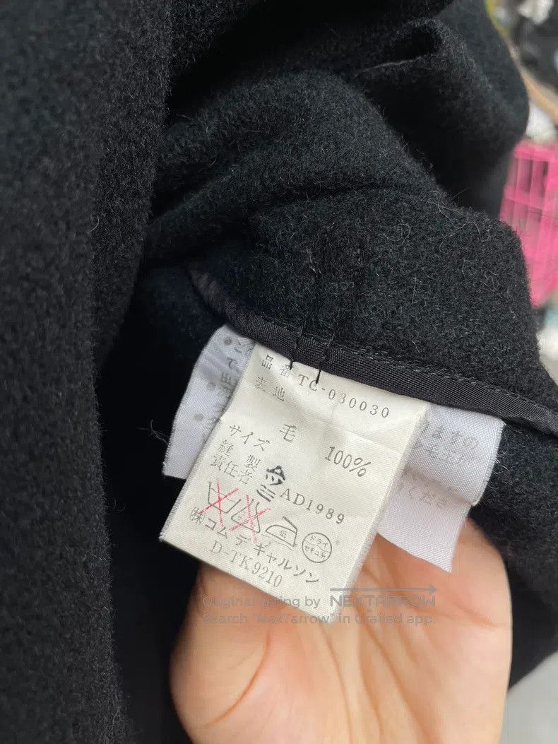 Comme des Garcons Comme des Garcons Double-breasted Tweed Coat Size M / US 6-8 / IT 42-44 - 4 Thumbnail