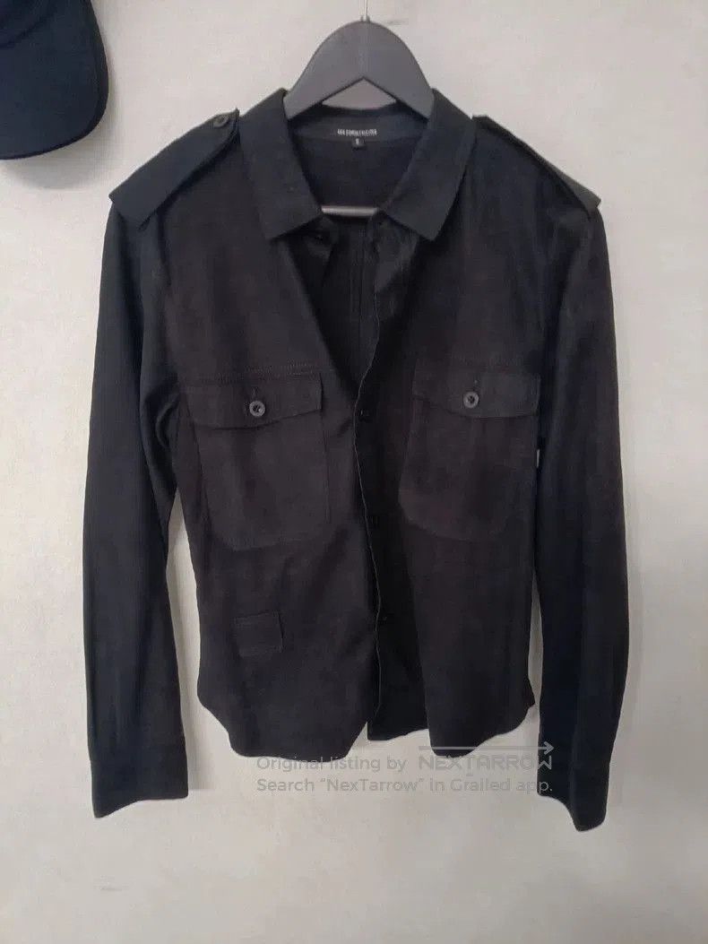 Ann Demeulemeester Ann Demeulemeester Suede Jacket Shirt. Size US S / EU 44-46 / 1 - 2 Thumbnail