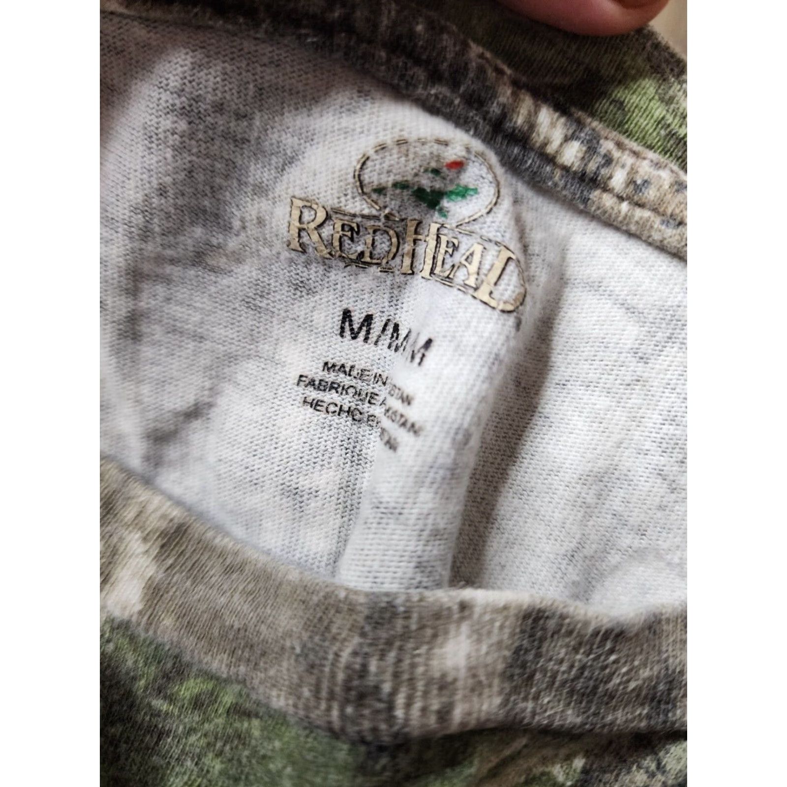 Vintage Vintage RedHead Mens M Long Sleeve T-Shirt Camouflage Forest Outdoor Hunting Fall Spring Summer Winter Size US M / EU 48-50 / 2 - 5 Thumbnail