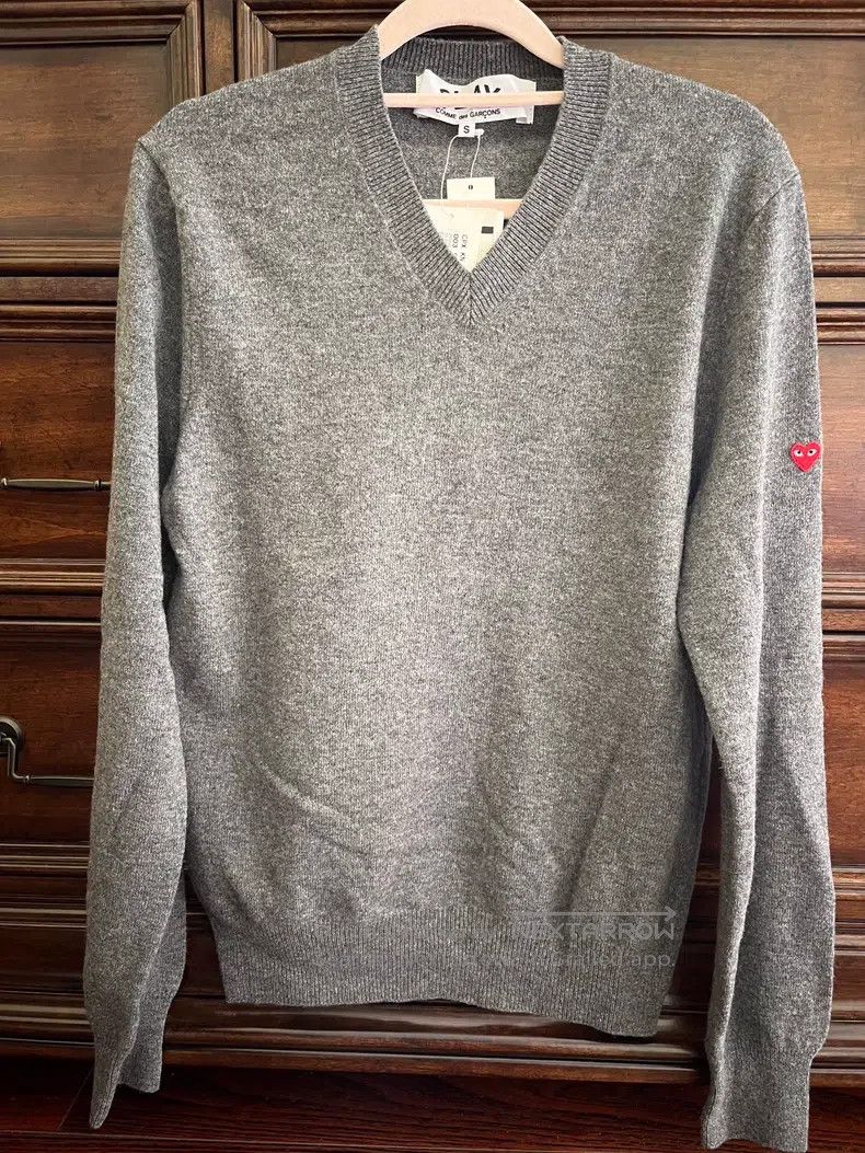 Comme des Garcons Comme Des Garcons Heart Motif Sweater Size S / US 4 / IT 40 - 1 Thumbnail