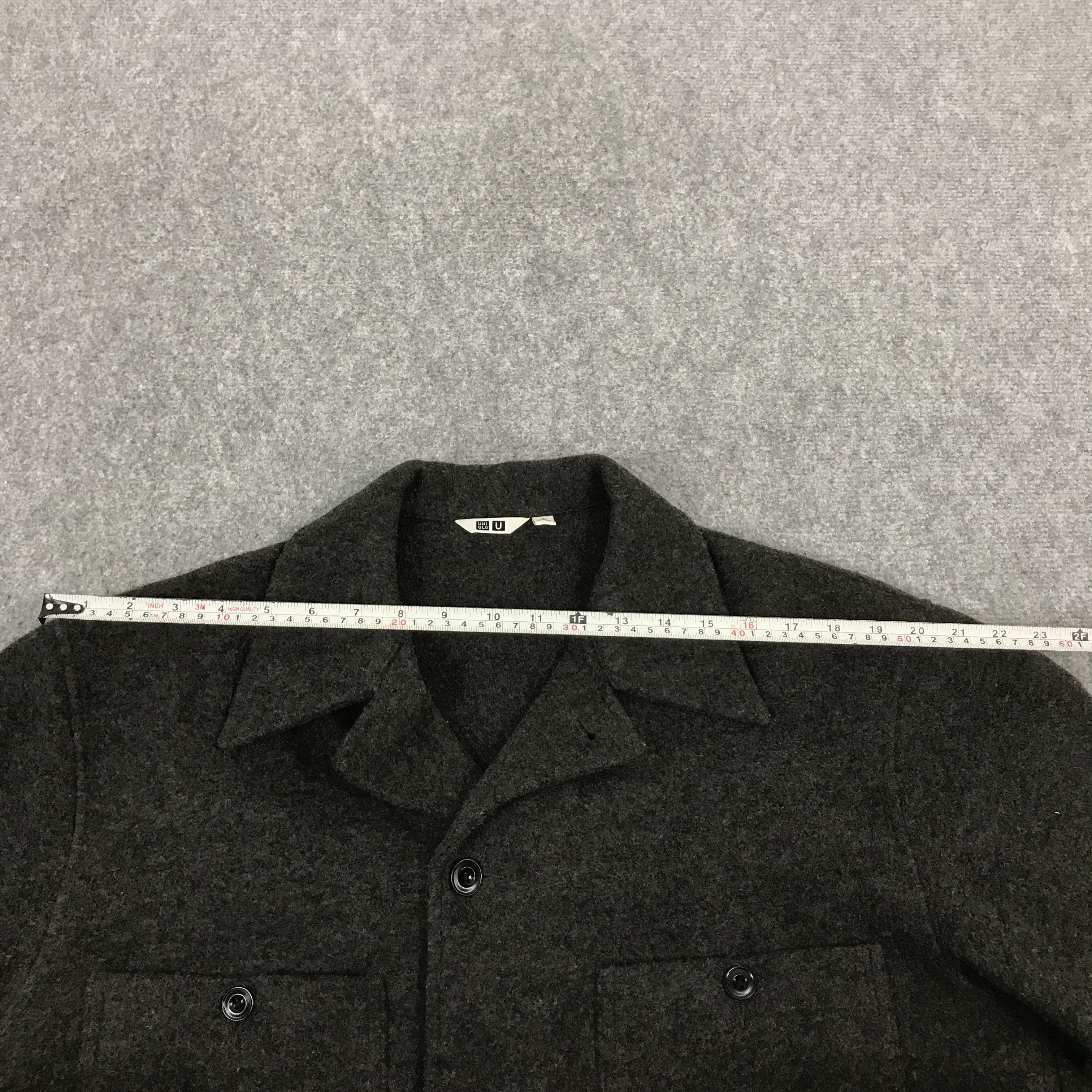 Christophe Lemaire × Uniqlo Lemaire x Uniqlo Wool button jacket Size US L / EU 52-54 / 3 - 8 Thumbnail