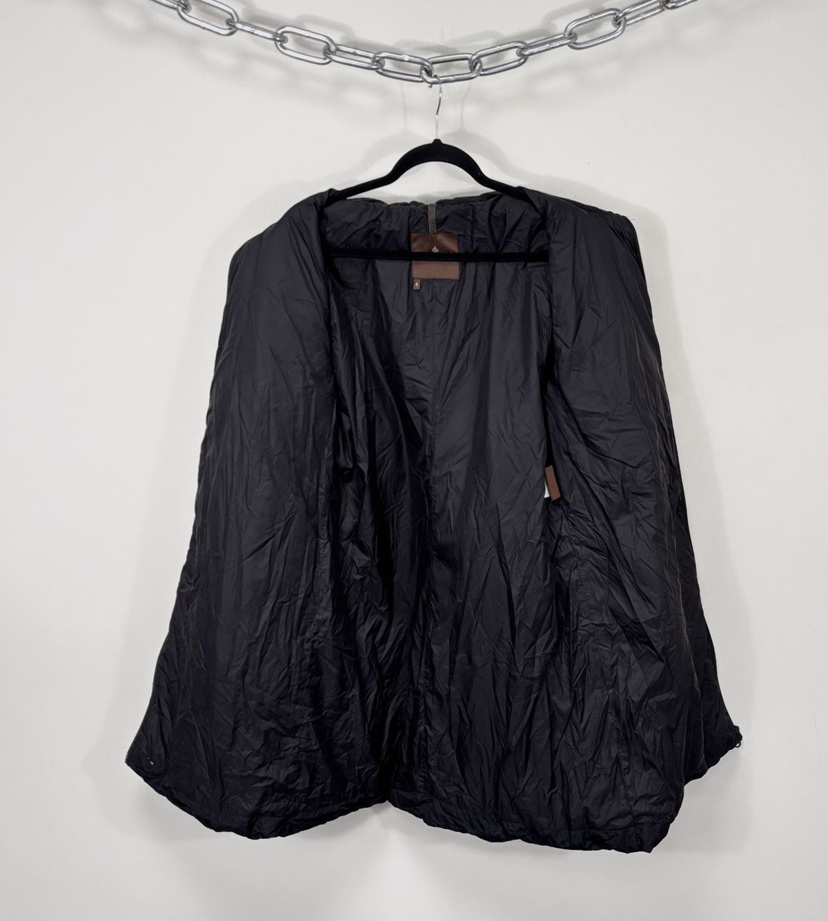 Moncler Moncler Women’s Black Quilted Down Puffer Jacket Coat Size XL / US 12-14 / IT 48-50 - 3 Thumbnail