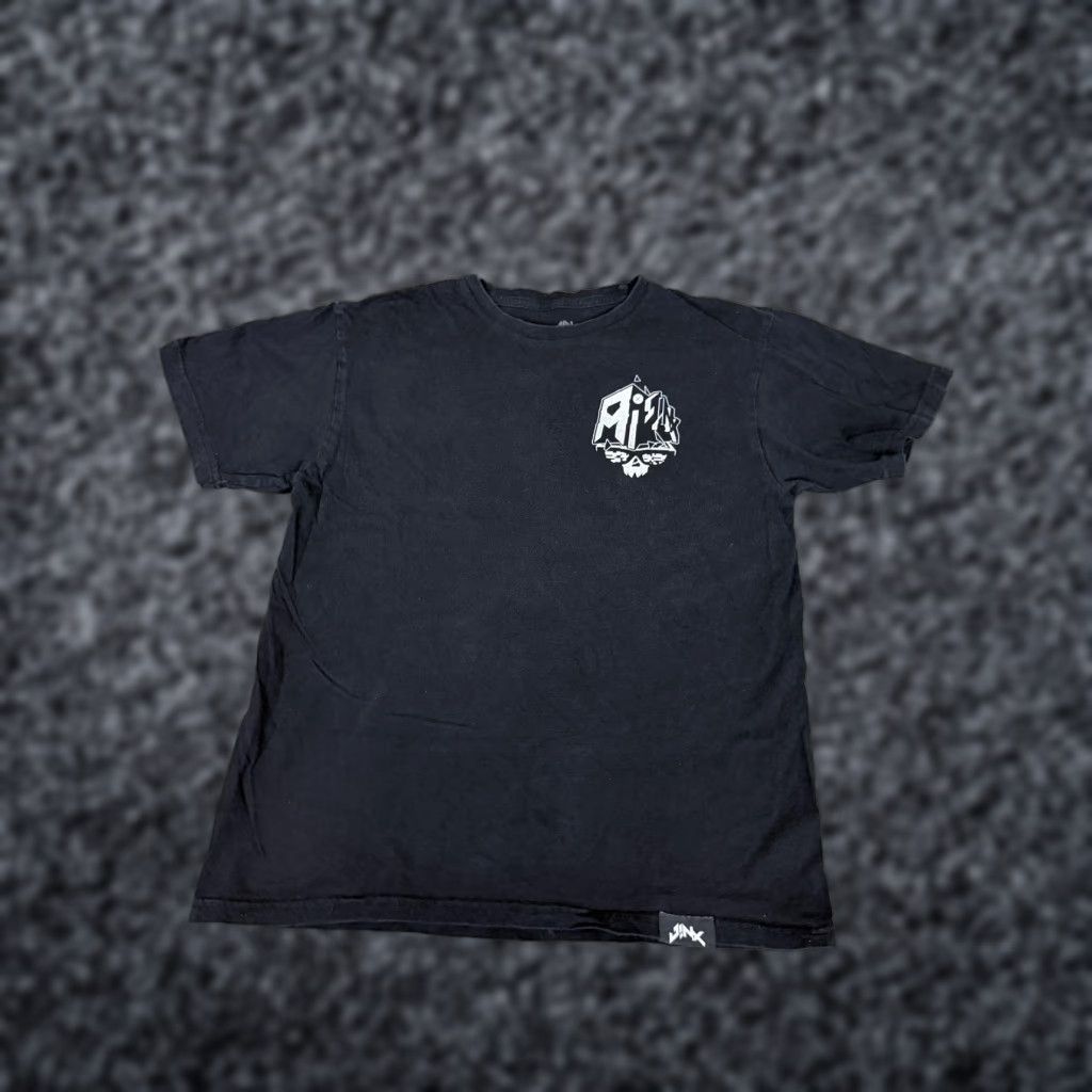 Vintage Munition J!NX Shirt Mens Medium Black Skull Graphic Tee Gaming Streamer Size US M / EU 48-50 / 2 - 1 Thumbnail