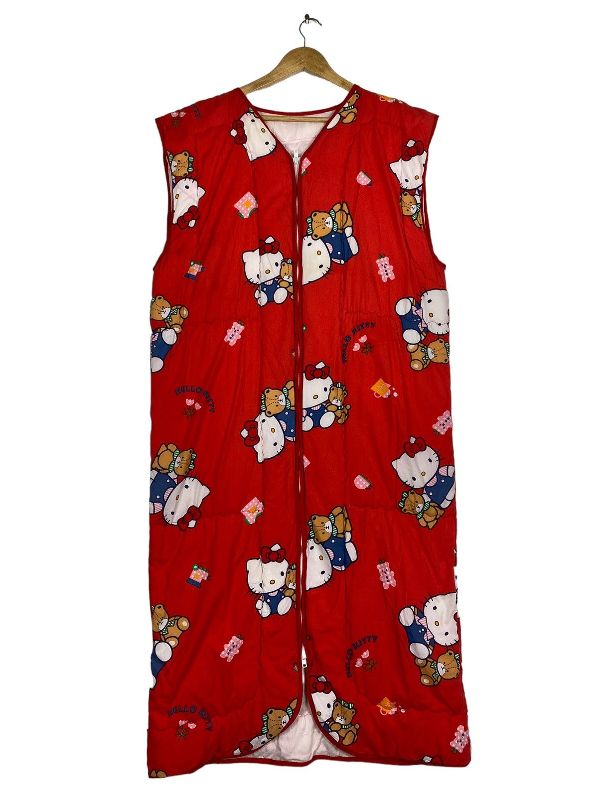 Cartoon Network Vintage Hello Kitty Deep Pile Long Vest Size US M / EU 48-50 / 2 - 1 Thumbnail