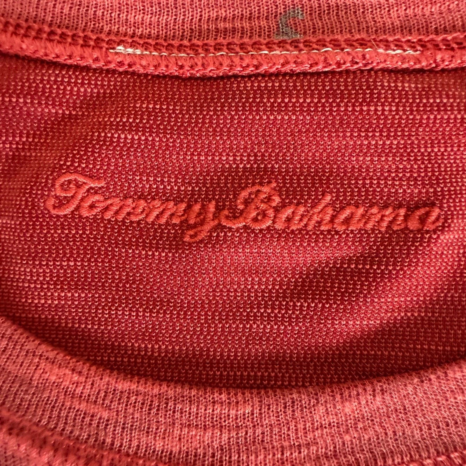 Tommy Bahama Tommy Bahama Mens XL Red Modal LS Crew Neck Shirt Size US XL / EU 56 / 4 - 2 Thumbnail