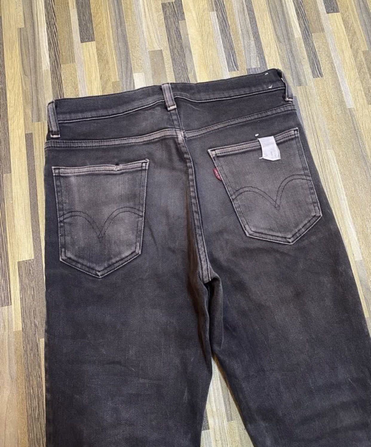 Levi's Levis X N Hollywood Black Denim Size US 31 - 3 Thumbnail