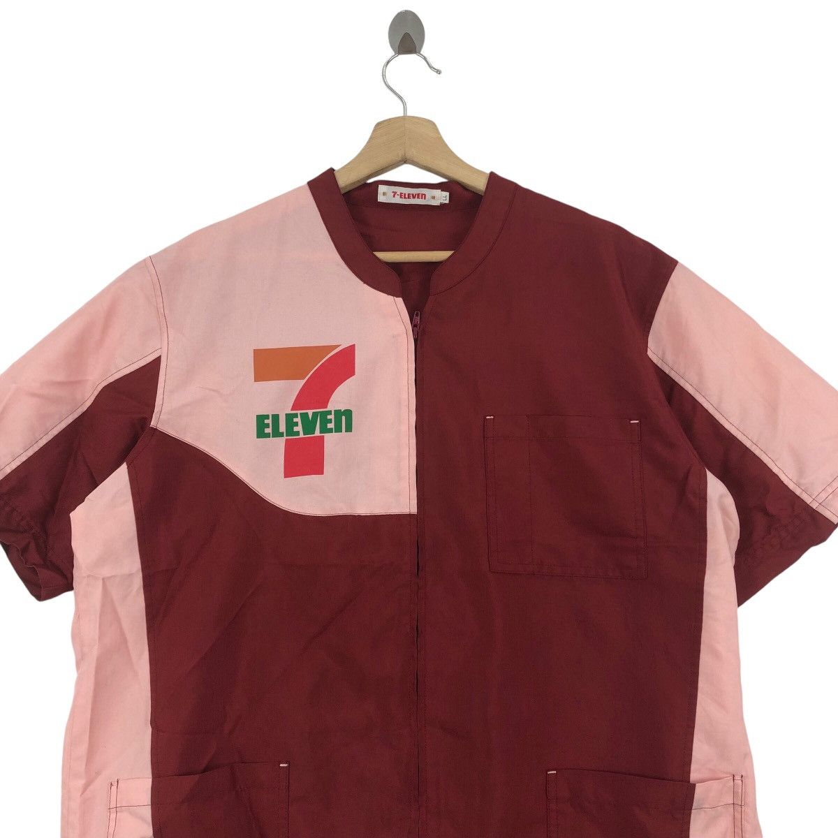 Other Vintage SEVEN ELEVEN Convenience Store Worker Shirt Size US L / EU 52-54 / 3 - 2 Thumbnail