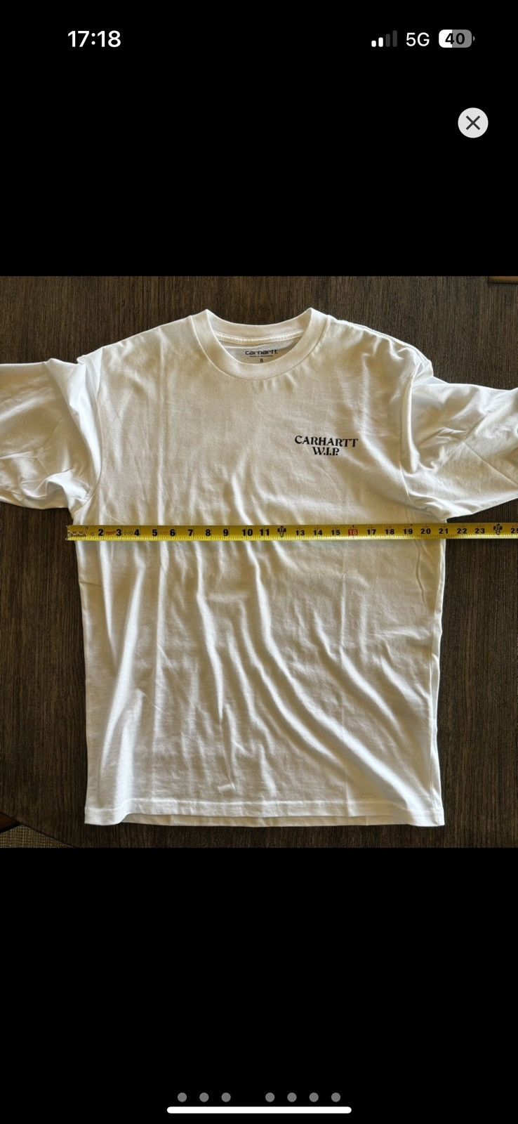 Carhartt Wip White Carhartt WIP shirt Size US S / EU 44-46 / 1 - 4 Thumbnail