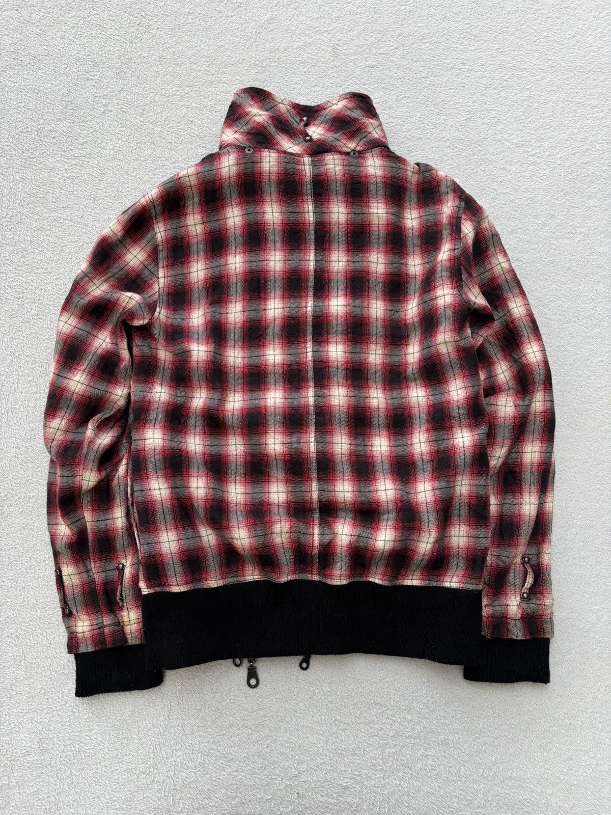 In The Attic 00s In the Attic Plaid Double Layer Pocket Detailing Jacket Size US S / EU 44-46 / 1 - 9 Thumbnail