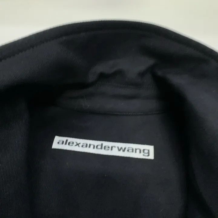 Alexander Wang Alexander Wang Black Button-Up Long Sleeve Dress - Size XS / US 0-2 / IT 36-38 - 2 Thumbnail