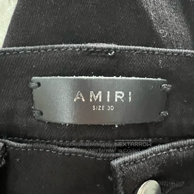 Amiri Amiri Size 30 Black jeans Size US 30 / EU 46 - 3 Thumbnail
