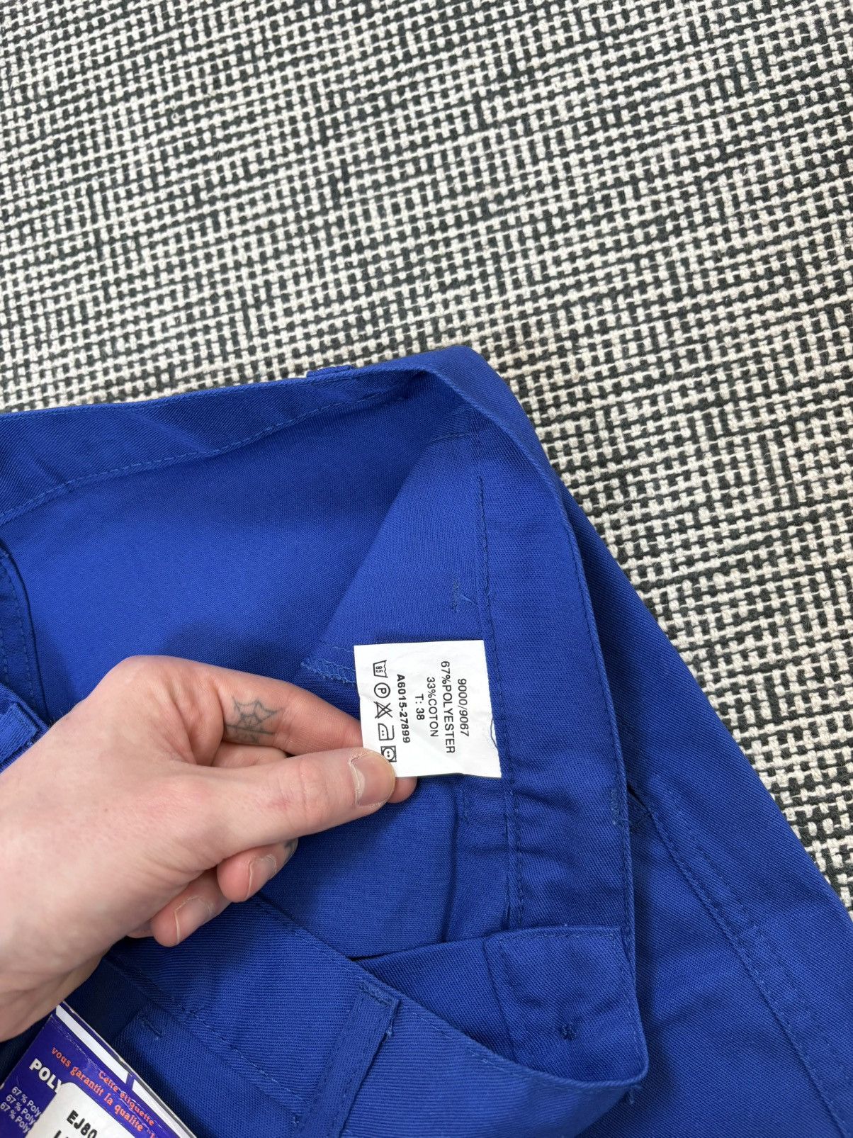 Le Laboureur Le Cedre 80s NOS French chore pants utility trousers Size US 28 / EU 44 - 6 Thumbnail