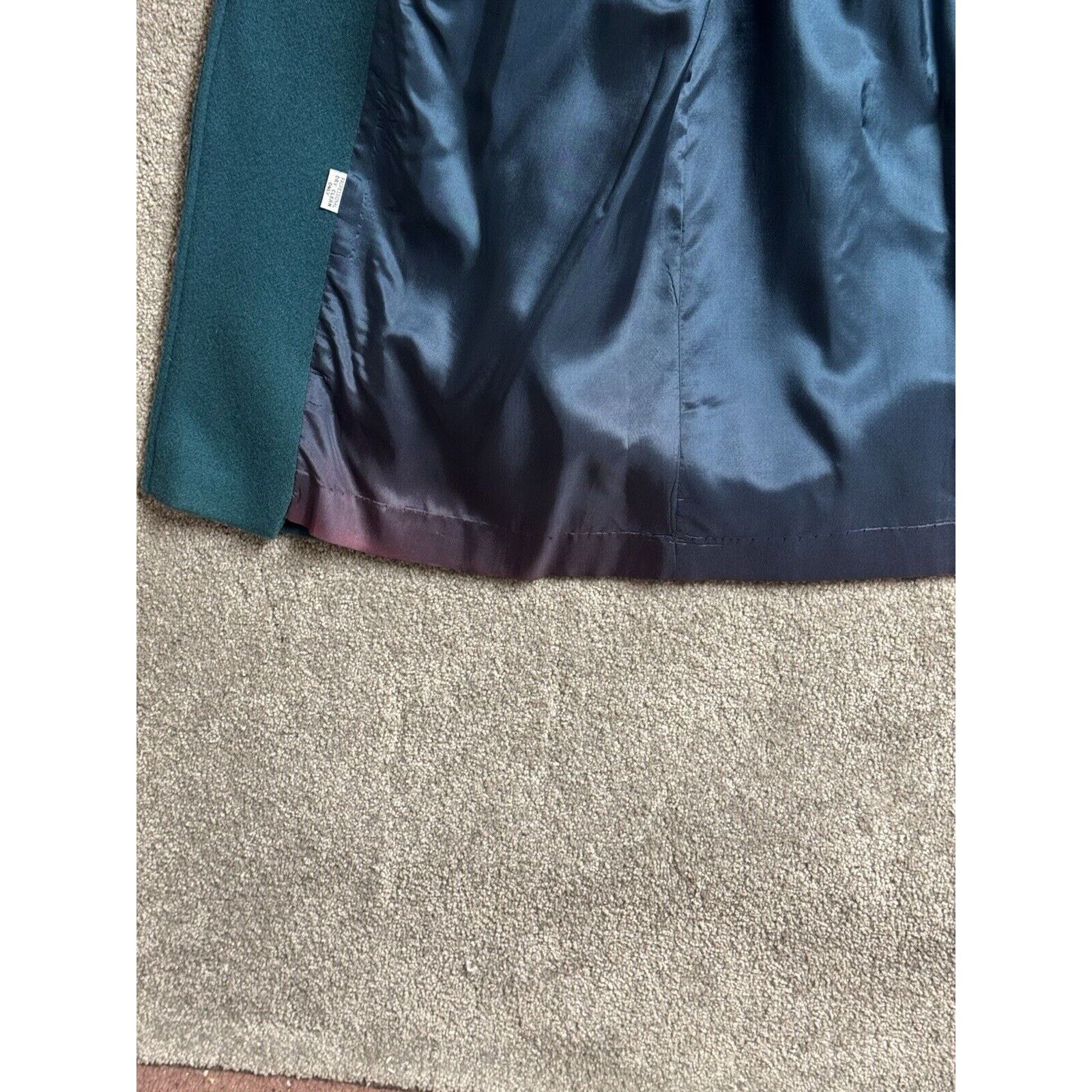 Other Maggie Lawrence Overcoat Women L 80s Vintage Double Breasted Size L / US 10 / IT 46 - 7 Thumbnail