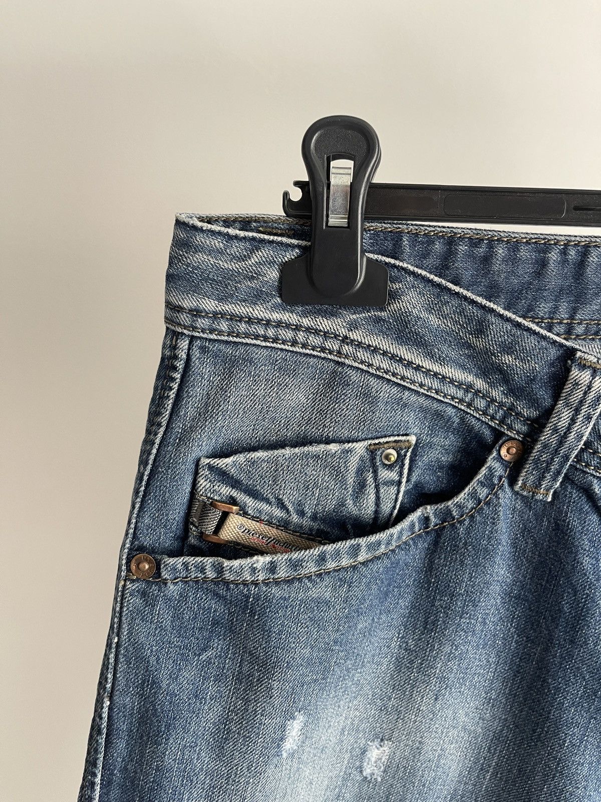 Diesel Vintage Diesel Blue Jeans Distressed Denim W36 Size US 36 / EU 52 - 3 Thumbnail