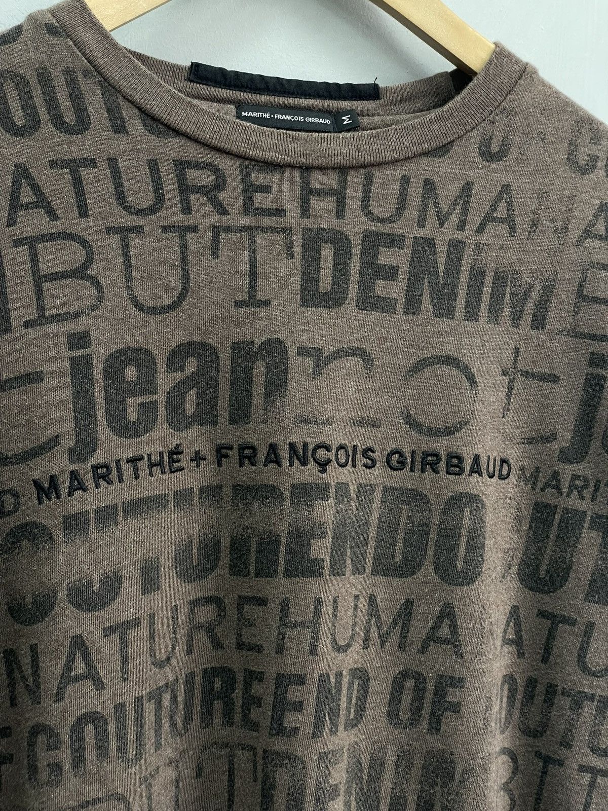 Marithe + Francois Girbaud Rare 2000s y2k archive long sleeve Marithe Francois Girbaud Size US M / EU 48-50 / 2 - 4 Thumbnail