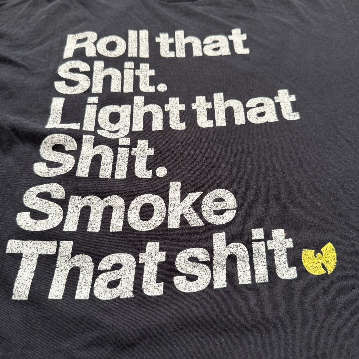 Wu-Tang Clan 🔴Wu-Tang Shirt Sz XL Smoke That Roll That WuTang Method Man Size US XL / EU 56 / 4 - 2 Thumbnail