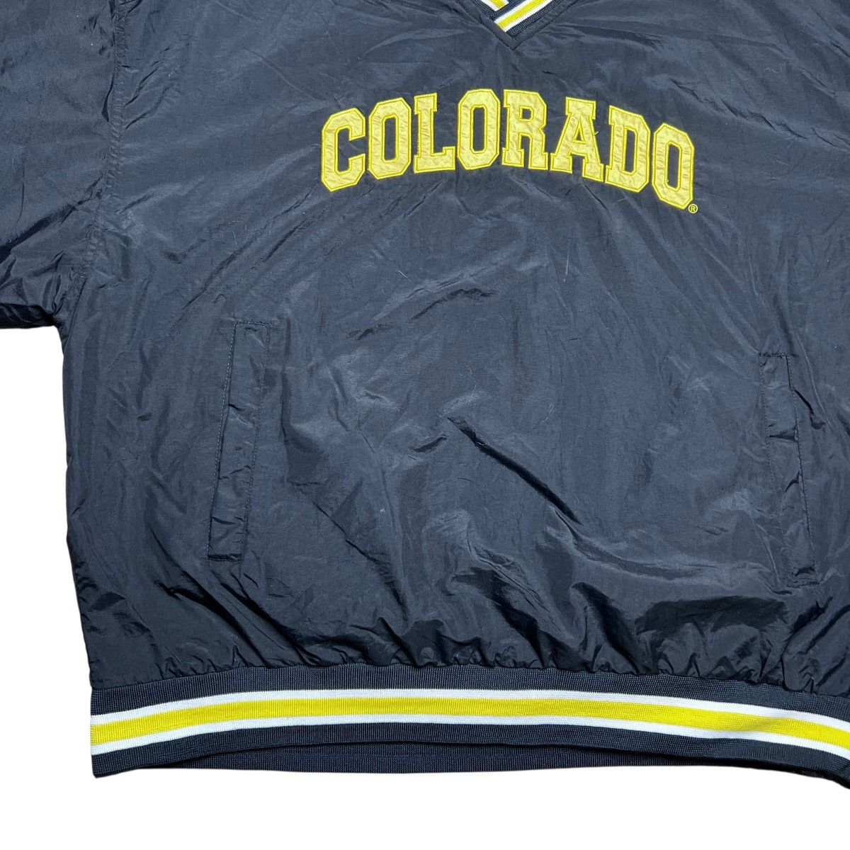 NCAA NCAA Colorado Buffaloed Arch Spell Out Pullover Windbreaker Size US XL / EU 56 / 4 - 8 Thumbnail