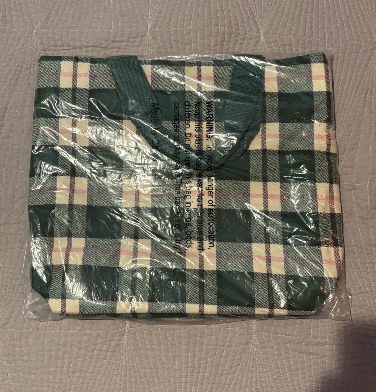 Golf Wang Plaid Tote Bag Size ONE SIZE - 3 Thumbnail