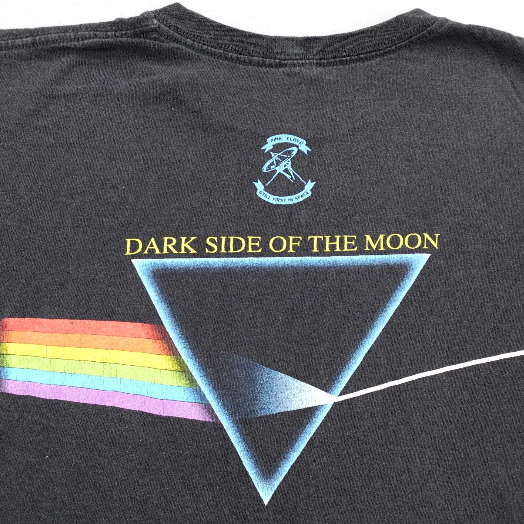 Anvil VINTAGE Pink Floyd Shirt Mens M Black Dark Side Of The Moon Band Tee Y2K Size US M / EU 48-50 / 2 - 6 Thumbnail