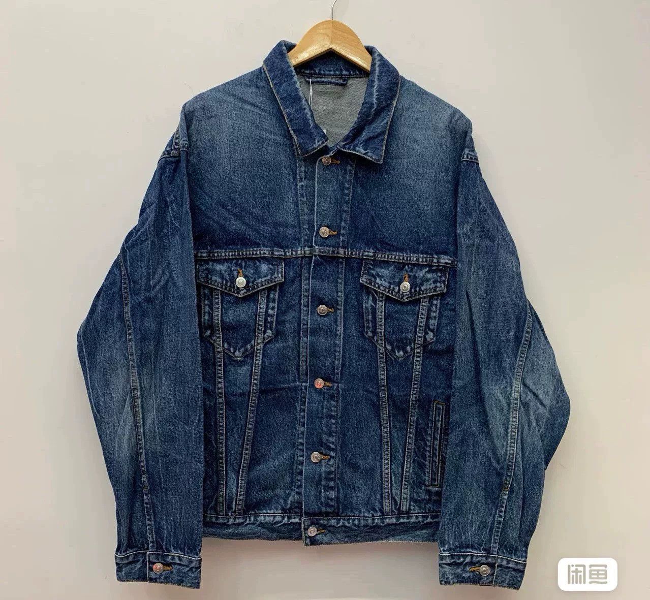 Balenciaga Balenciaga Japan Limited Denim Jacket Size US S / EU 44-46 / 1 - 1 Thumbnail