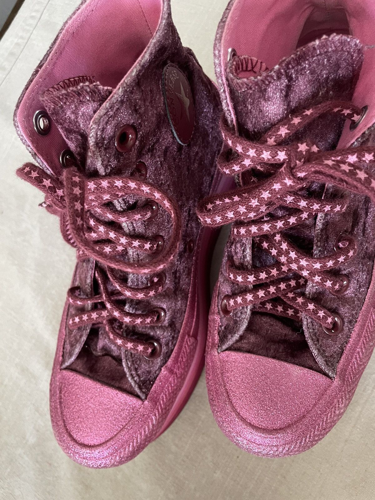 Converse Converse x Miley Cyrus Shoes Women’s 5.5 Pink Platform Size US 5.5 / IT 35.5 - 3 Thumbnail