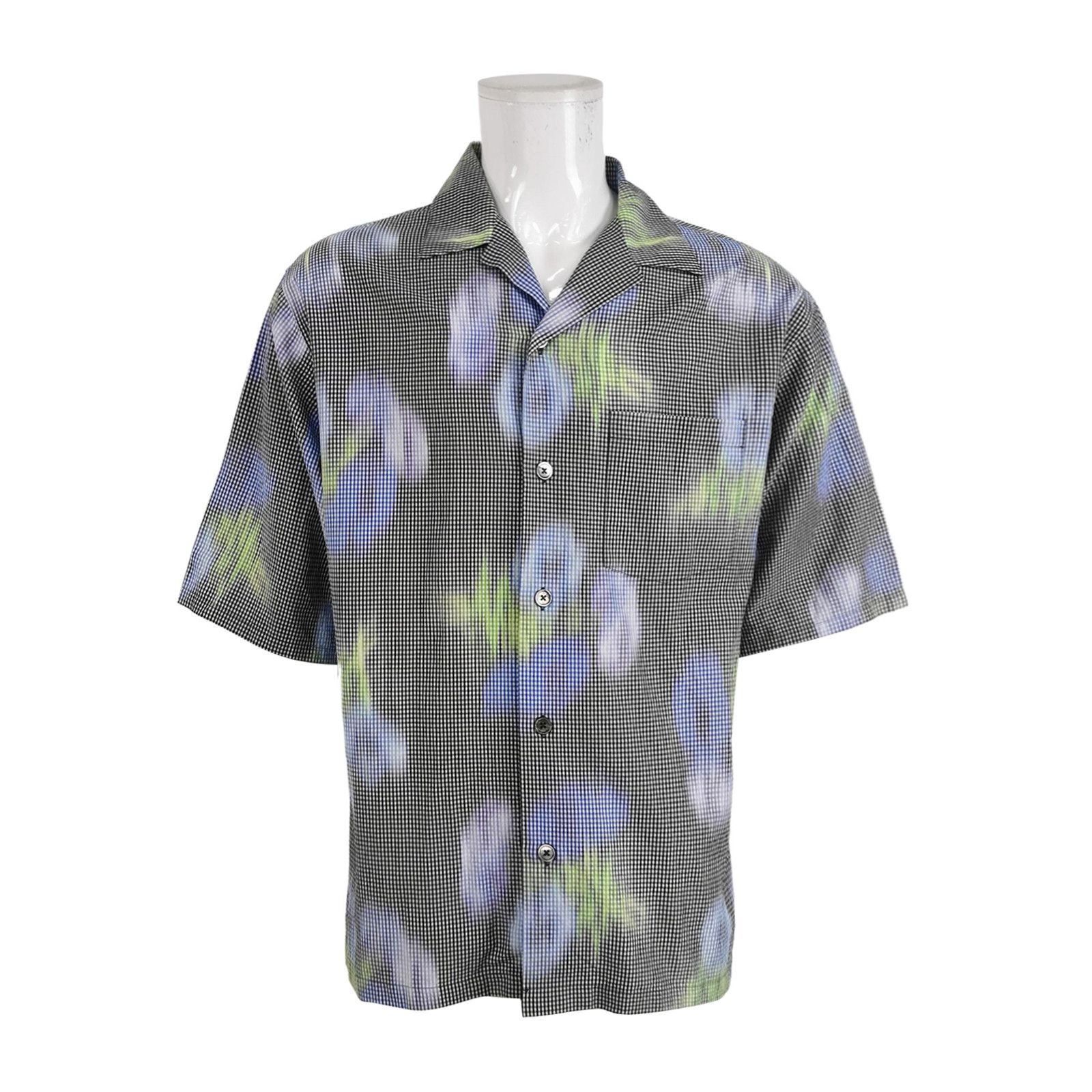 Kenzo Kenzo Cotton Printed Short-Sleeve Collared Shirt Size US L / EU 52-54 / 3 - 1 Thumbnail