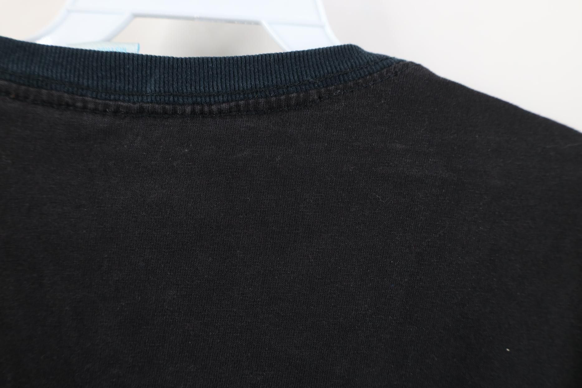 Vintage Vintage 90s Streetwear Cotton Short Sleeve T-Shirt Black Size US L / EU 52-54 / 3 - 9 Thumbnail
